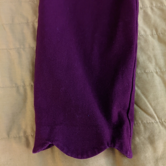 J. Crew Scalloped Hem Ankle Pants - Picture 2 of 4